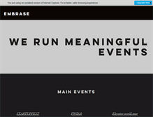 Tablet Screenshot of embrase.com